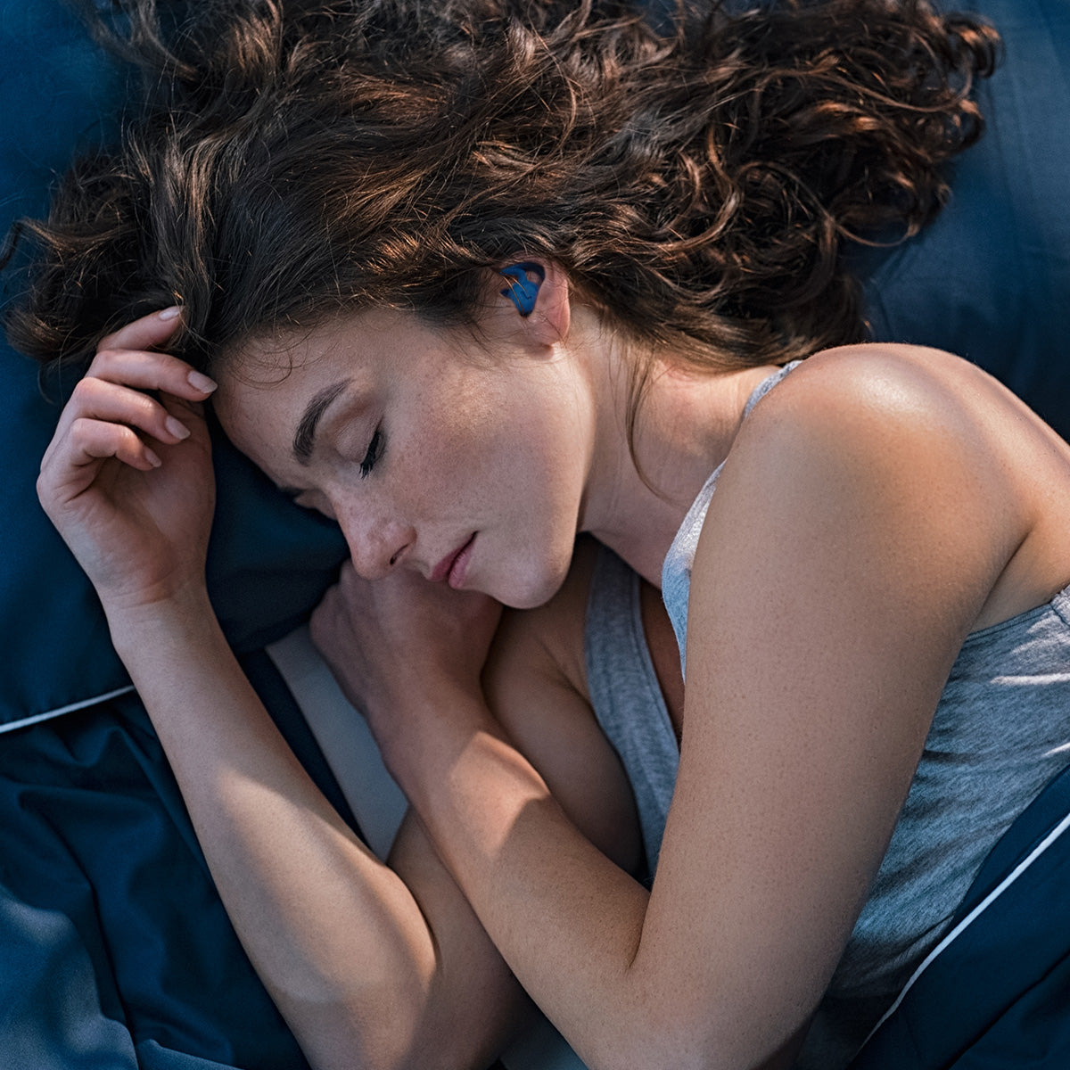 ADV. Eartune Dream U Sleep Ear Plugs for Medidation, Relaxation, Snoring Husband #color_navy