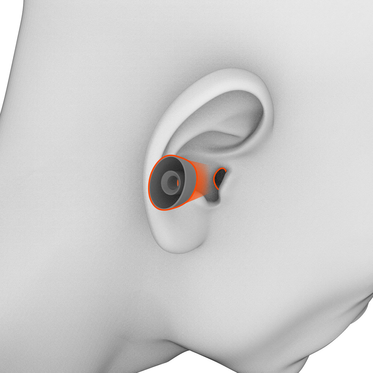 ADV. Eartune Fidelity U Elliptical Audiophile IEM Tips Earphones Oval #tip-size_small