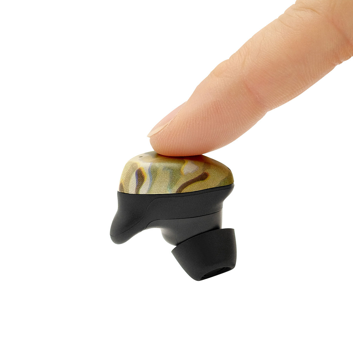Eartune Hunt electronic shoot ear plugs for hearing protection in hunting gun range and construction active impulse noise protection #color_camo