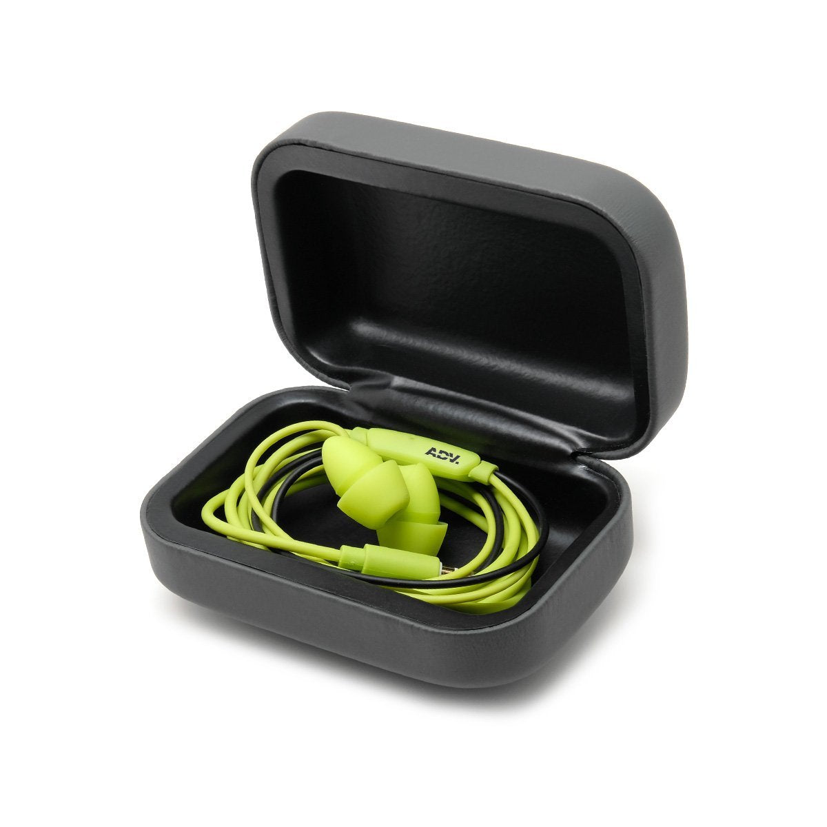 ADV. Snap Case Carry Small Earphones Eartune Ear Plugs Model X+